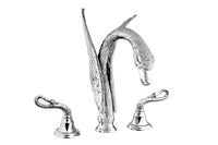 Bronces Mestre Swan Three holes basin set - 039051