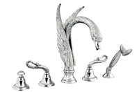 Bronces Mestre Swan Five holes bath set - 039056