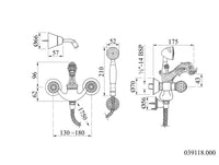 Technical drawing - Bronces Mestre