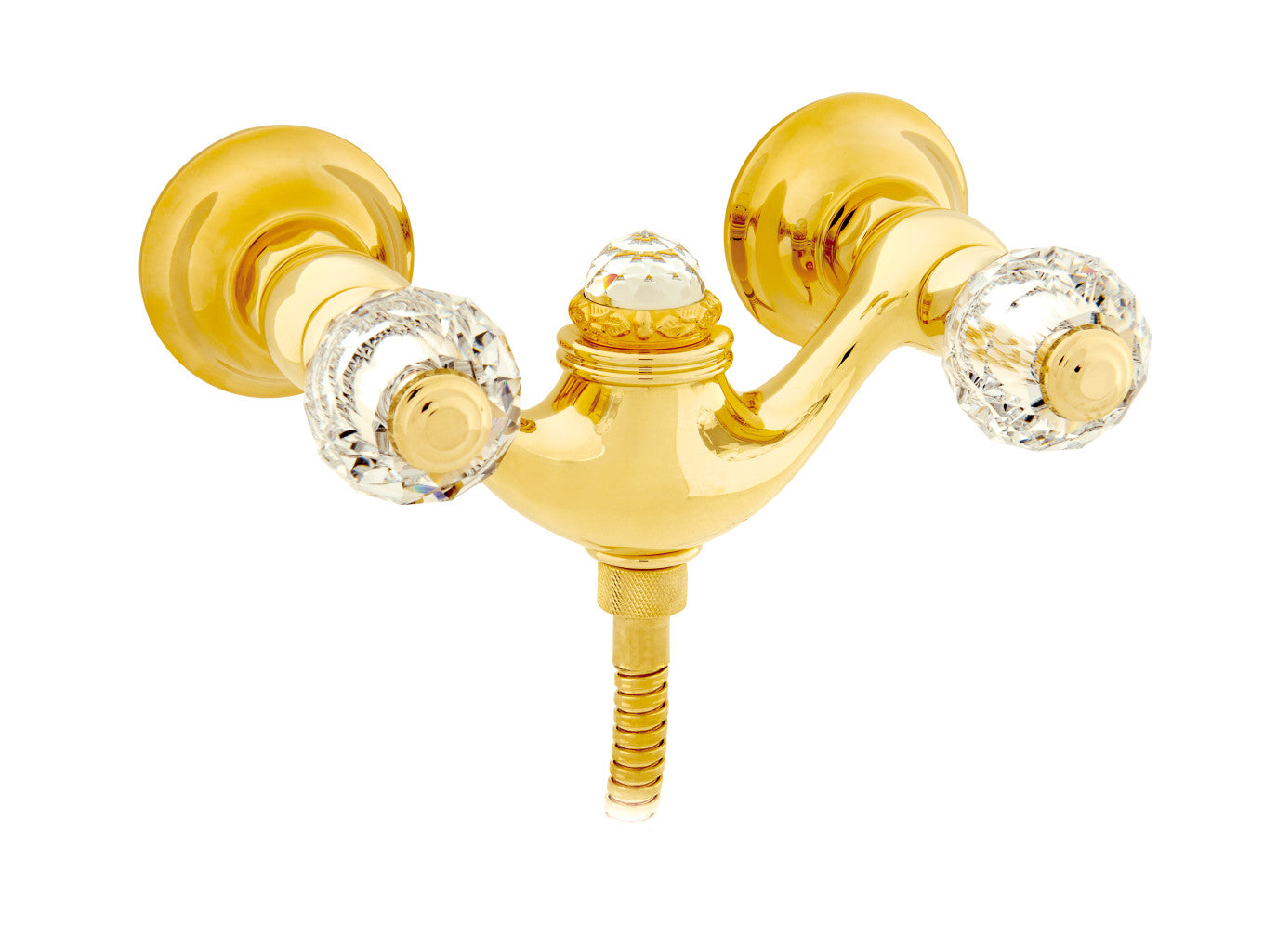 Bronces Mestre Koi Carp Shower mixer with Swarovski crystal - 039119