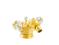 Bronces Mestre Koi Carp One hole bidet mixer with Swarovski crystal - 039125