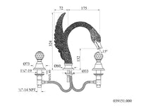 Technical drawing - Bronces Mestre