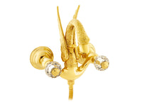 Bronces Mestre Swan Bath shower set with Swarovski crystal - 039158