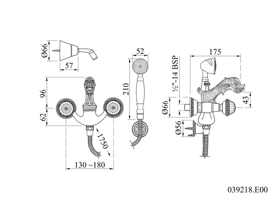 Technical drawing - Bronces Mestre