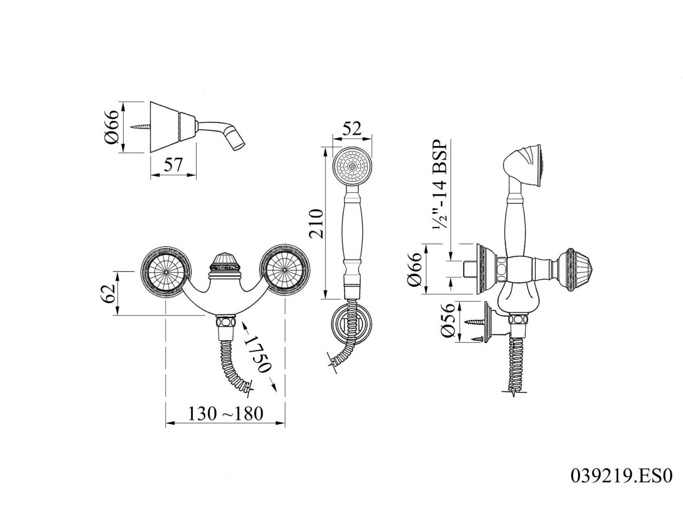 Technical drawing - Bronces Mestre