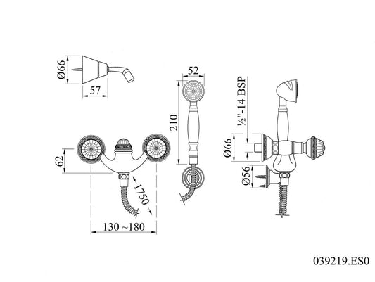 Technical drawing - Bronces Mestre