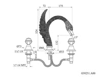 Technical drawing - Bronces Mestre