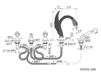 Technical drawing - Bronces Mestre