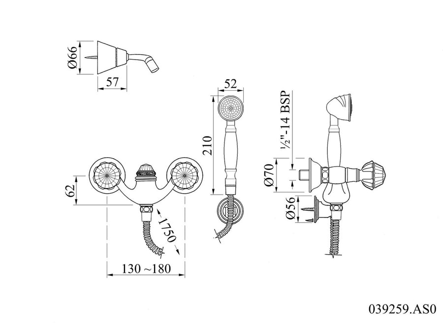 Technical drawing - Bronces Mestre