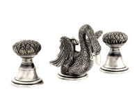 Bronces Mestre Swan Three holes basin set - 039441