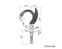 Technical drawing - Bronces Mestre