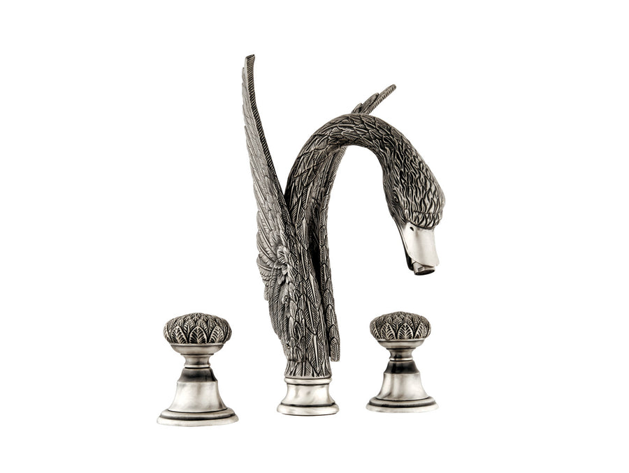 Bronces Mestre Swan Three holes basin set Swan series - 039451