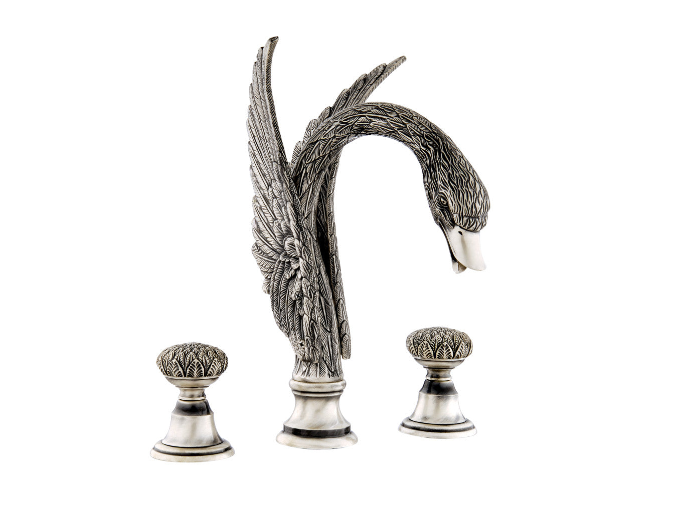 Bronces Mestre Swan Three holes bath set - 039454