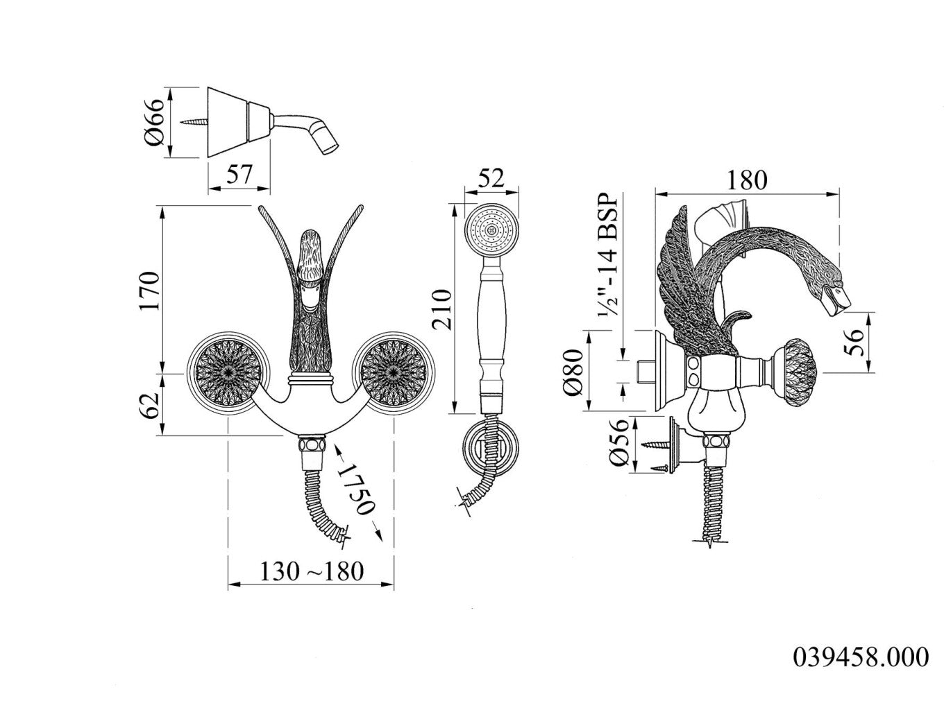 Technical drawing - Bronces Mestre
