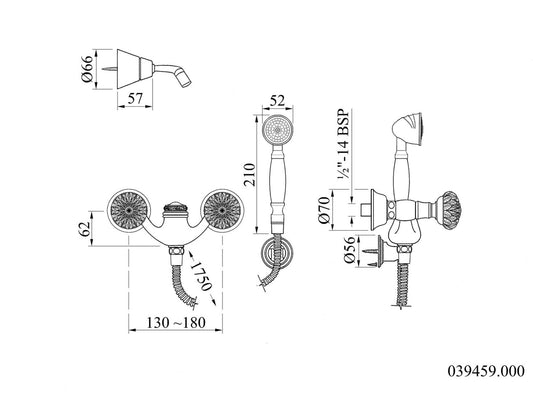 Technical drawing - Bronces Mestre