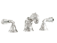 Bronces Mestre Koi Carp Three holes basin set with Swarovski crystal - 039601