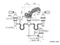 Technical drawing - Bronces Mestre