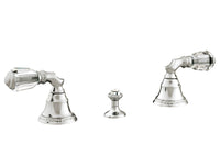 Bronces Mestre Koi Carp Three holes bidet set with Swarovski crystal - 039622