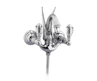 Bronces Mestre Swan Bath shower set with Swarovski crystal - 039658