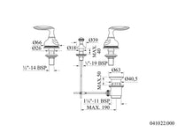 Technical drawing - Bronces Mestre