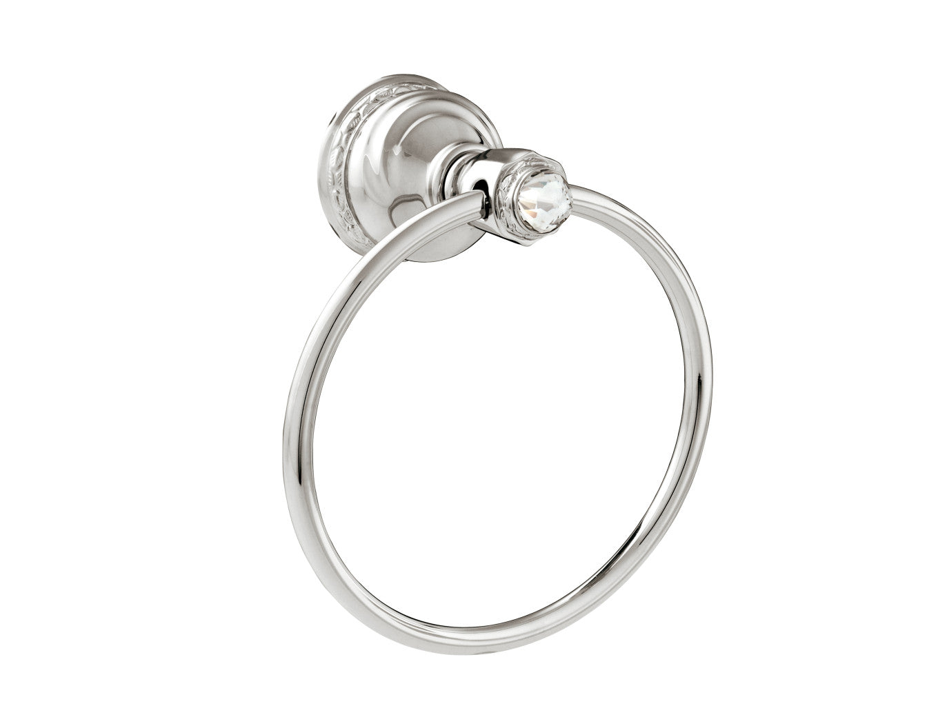 Bronces Mestre Austral Towel ring diameter 165mm with Swarovski crystal - 041073-S00