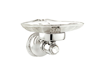 Bronces Mestre Austral Soap dish holder with Swarovski crystal - 041078-S00