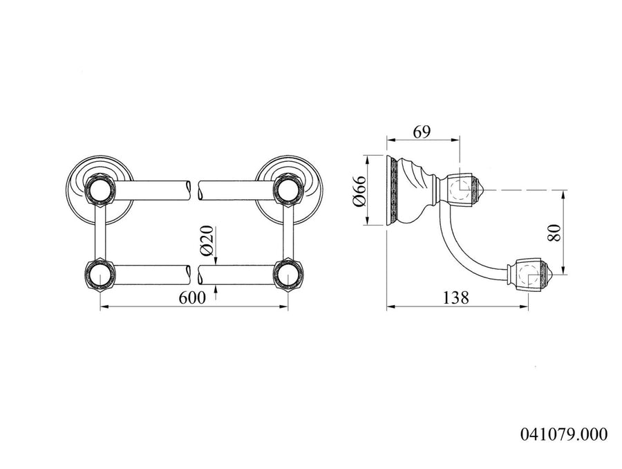 Technical drawing - Bronces Mestre