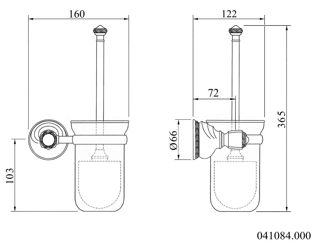 Technical drawing - Bronces Mestre