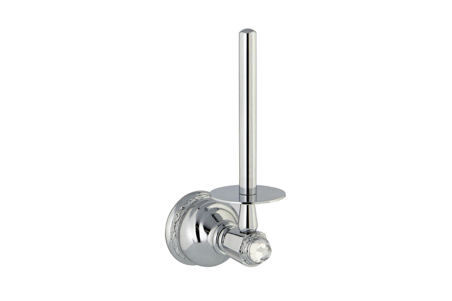 Bronces Mestre Austral Spare toilet paper holder with Swarovski crystal - 041085-S00