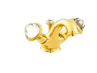 Bronces Mestre Austral One hole basin mixer with Swarovski crystal - 041205