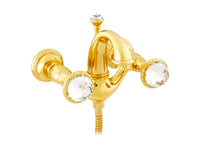 Bronces Mestre Austral Bath shower set with Swarovski crystal - 041218