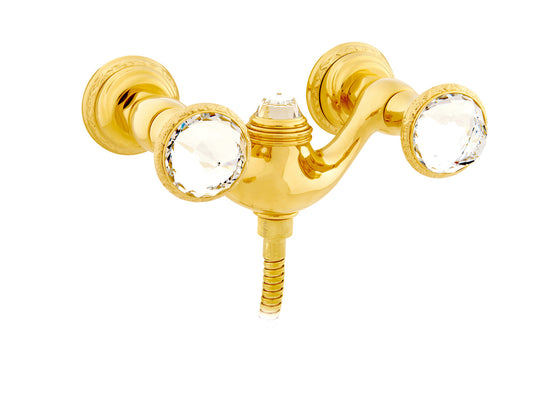Bronces Mestre Austral Shower mixer with Swarovski crystal - 041219