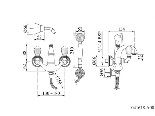 Technical drawing - Bronces Mestre