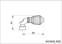 Technical drawing - Bronces Mestre