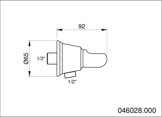 Technical drawing - Bronces Mestre