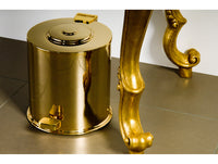 Atlantica Precious Bathroom brass trash in interior - Bronces Mestre