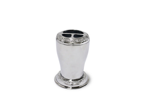 Atlantica Precious Tooth brush & tumbler with laurel decoration