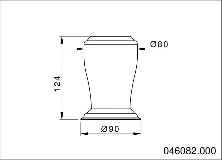 Technical drawing - Bronces Mestre