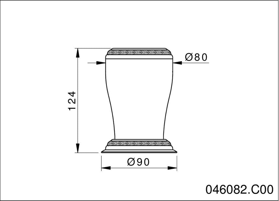 Technical drawing - Bronces Mestre