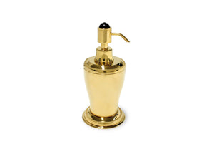 Bronces Mestre Atlantica Precious Soap dispenser with Swarovski black crystal pearl decoration - 046086-BSN