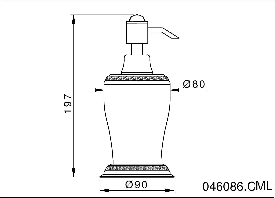 Technical drawing - Bronces Mestre