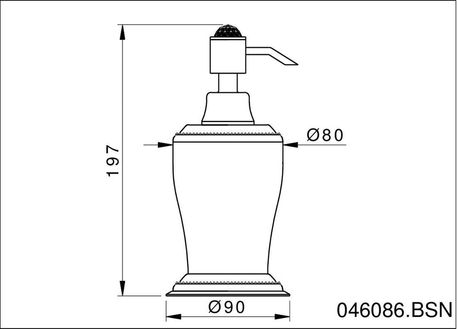 Technical drawing - Bronces Mestre