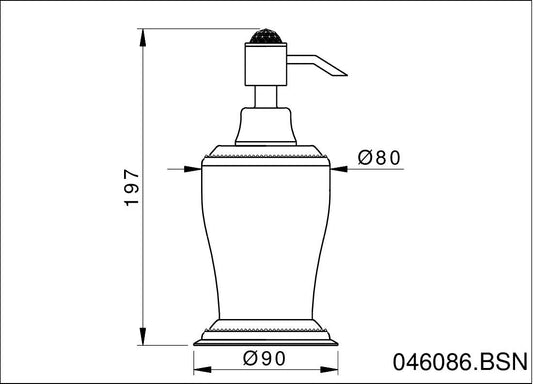 Technical drawing - Bronces Mestre