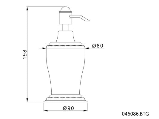 Technical drawing - Bronces Mestre