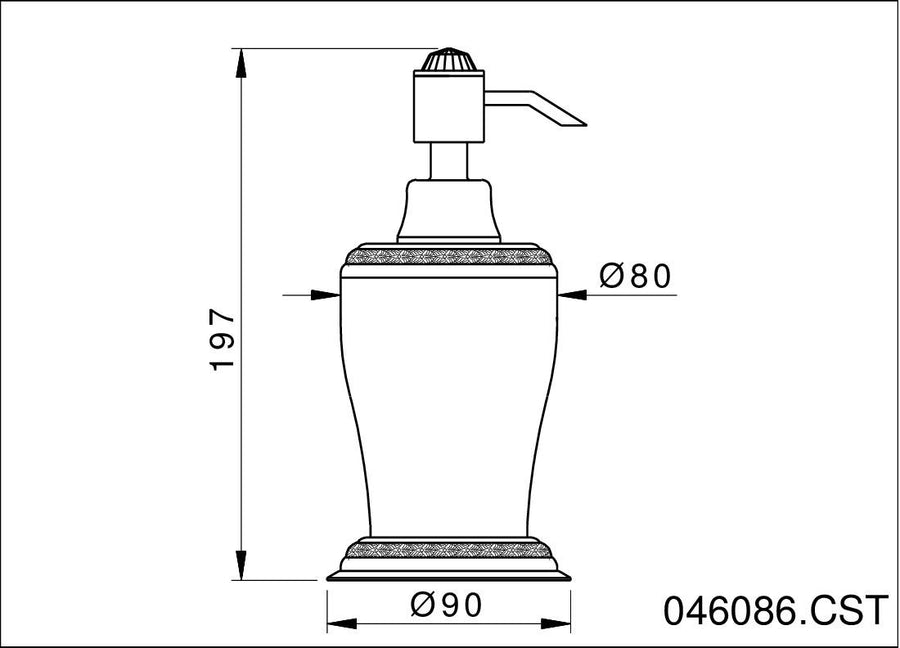 Technical drawing - Bronces Mestre