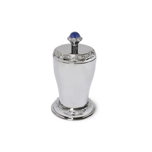 Bronces Mestre Atlantica Precious Jewel case with lapislazuli stone and laurel decoration - 046087-CLP