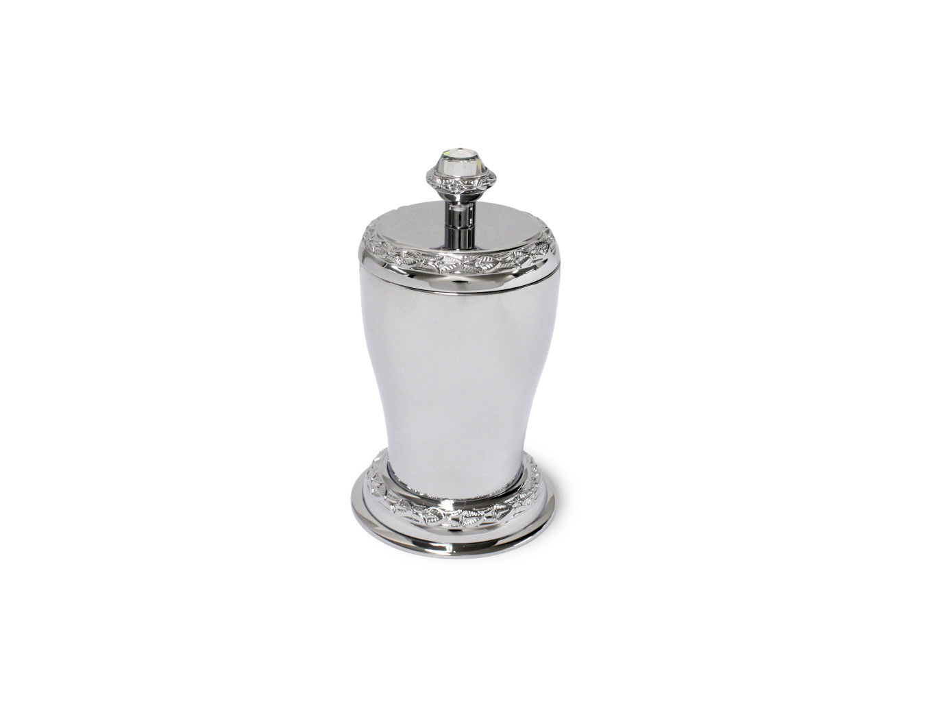 Bronces Mestre Atlantica Precious Jewel case with Swarovski crystal laurel decoration - 046087-CST