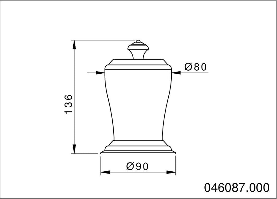 Technical drawing - Bronces Mestre