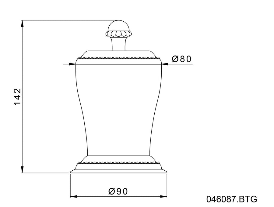 Technical drawing - Bronces Mestre