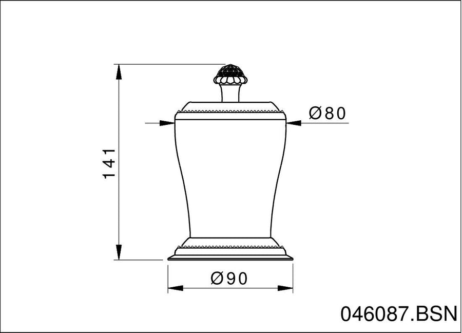 Technical drawing - Bronces Mestre
